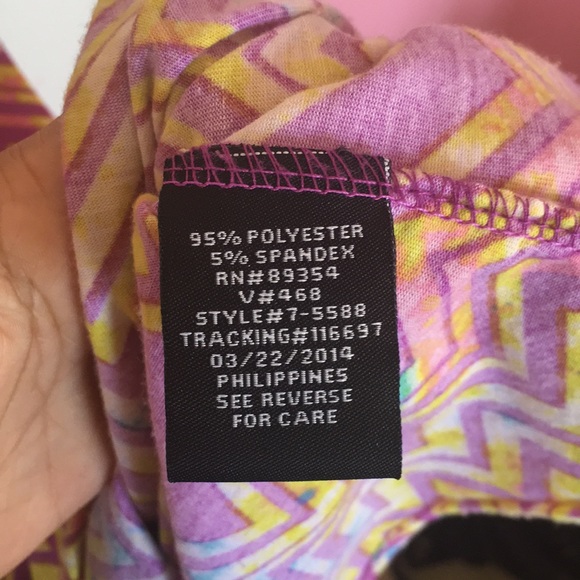 Purple & Yellow Maxi Dress - Picture 5 of 6